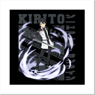 Kirito Posters and Art